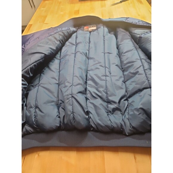 Vintage 90s Nike North Carolina UNC Tar Heels Satin Bomber Jacket Men’s Size XXL - Picture 16 of 16